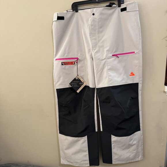 Nike ACG GTX Chena Vortex Storm-FIT ADV Bibs Light Orewood FV8889-104 Size L NEW - Picture 1 of 16